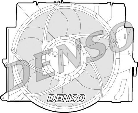 Denso DER05006 - Tuuletin, moottorin jäähdytys inparts.fi