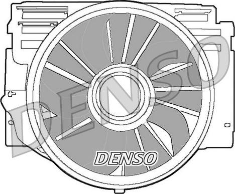 Denso DER05007 - Tuuletin, moottorin jäähdytys inparts.fi