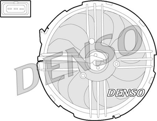 Denso DER32009 - Tuuletin, moottorin jäähdytys inparts.fi