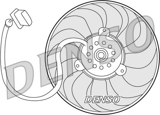 Denso DER32004 - Tuuletin, moottorin jäähdytys inparts.fi