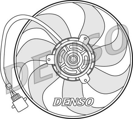 Denso DER32006 - Tuuletin, moottorin jäähdytys inparts.fi