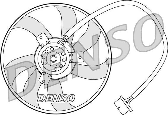 Denso DER32003 - Tuuletin, moottorin jäähdytys inparts.fi