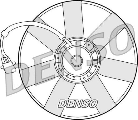 Denso DER32002 - Tuuletin, moottorin jäähdytys inparts.fi