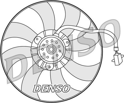 Denso DER32007 - Tuuletin, moottorin jäähdytys inparts.fi