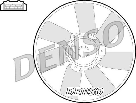 Denso DER32013 - Tuuletin, moottorin jäähdytys inparts.fi