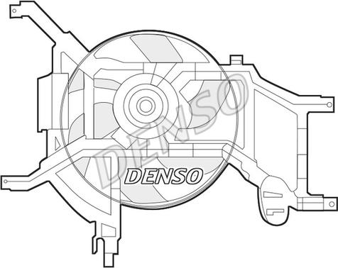 Denso DER37002 - Tuuletin, moottorin jäähdytys inparts.fi