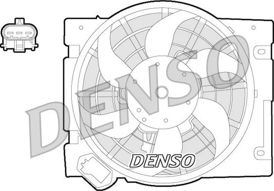 Denso DER20013 - Tuuletin, moottorin jäähdytys inparts.fi