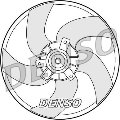 Denso DER21011 - Tuuletin, moottorin jäähdytys inparts.fi