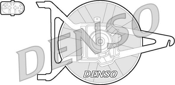 Denso DER21020 - Tuuletin, moottorin jäähdytys inparts.fi