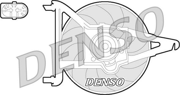 Denso DER21021 - Tuuletin, moottorin jäähdytys inparts.fi