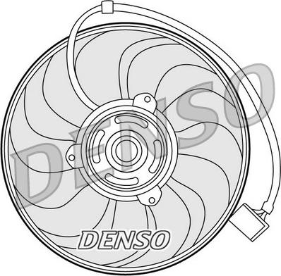 Denso DER27001 - Tuuletin, moottorin jäähdytys inparts.fi