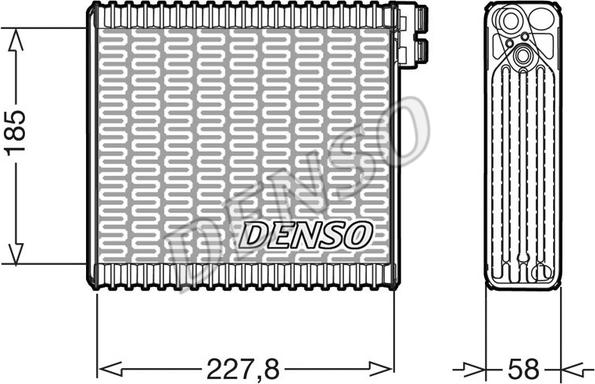 Denso DEV09011 - Höyrystin, ilmastointilaite inparts.fi