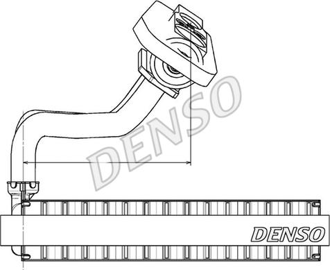 Denso DEV09020 - Höyrystin, ilmastointilaite inparts.fi