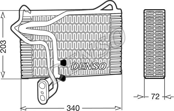 Denso DEV02002 - Höyrystin, ilmastointilaite inparts.fi