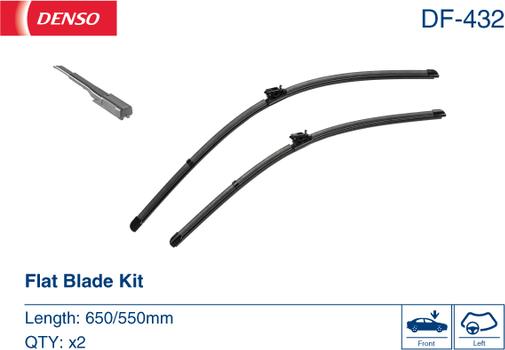 Denso DF-432 - Pyyhkijänsulka inparts.fi