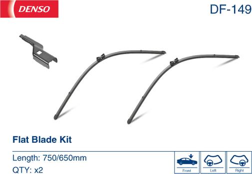 Denso DF-149 - Pyyhkijänsulka inparts.fi