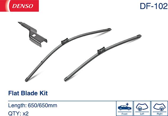 Denso DF-102 - Pyyhkijänsulka inparts.fi