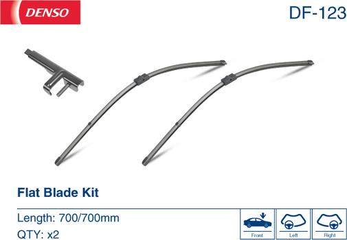 Denso DF-123 - Pyyhkijänsulka inparts.fi