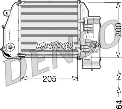 Denso DIT02024 - Välijäähdytin inparts.fi