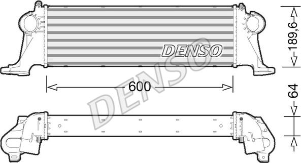 Denso DIT12004 - Välijäähdytin inparts.fi