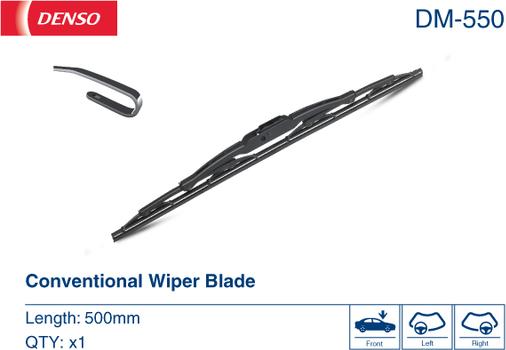 Denso DM-550 - Pyyhkijänsulka inparts.fi