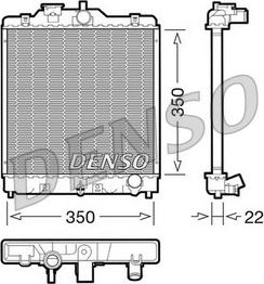 Denso DRM40003 - Jäähdytin,moottorin jäähdytys inparts.fi