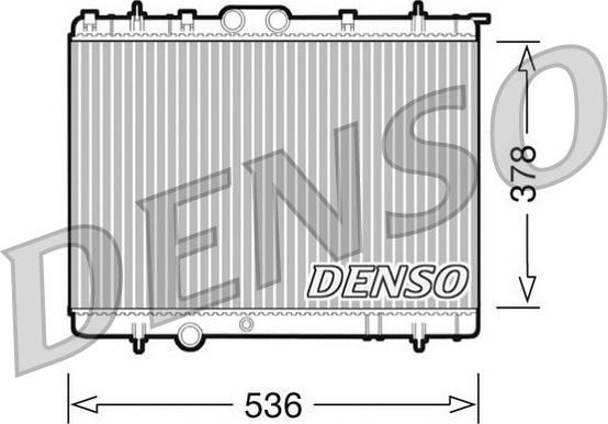 Denso DRM21030 - Jäähdytin,moottorin jäähdytys inparts.fi