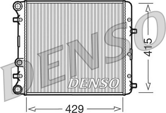 Denso DRM27002 - Jäähdytin,moottorin jäähdytys inparts.fi