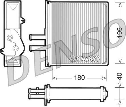 Denso DRR09060 - Lämmityslaitteen kenno inparts.fi