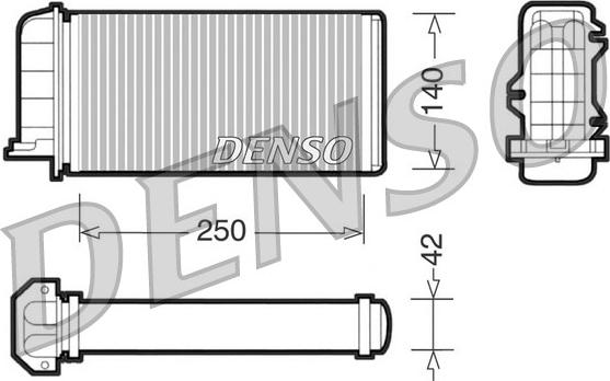 Denso DRR09001 - Lämmityslaitteen kenno inparts.fi