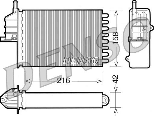 Denso DRR09080 - Lämmityslaitteen kenno inparts.fi