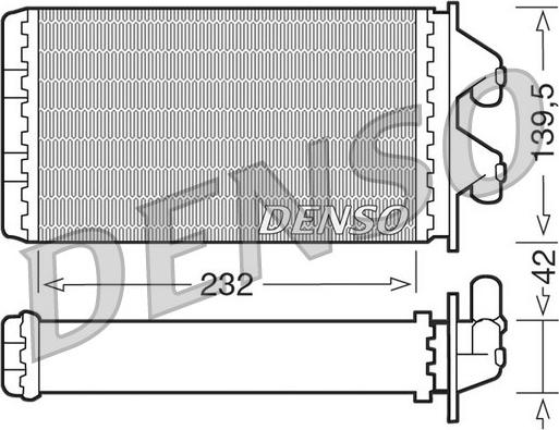 Denso DRR09081 - Lämmityslaitteen kenno inparts.fi