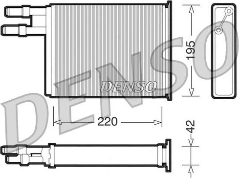 Denso DRR09031 - Lämmityslaitteen kenno inparts.fi