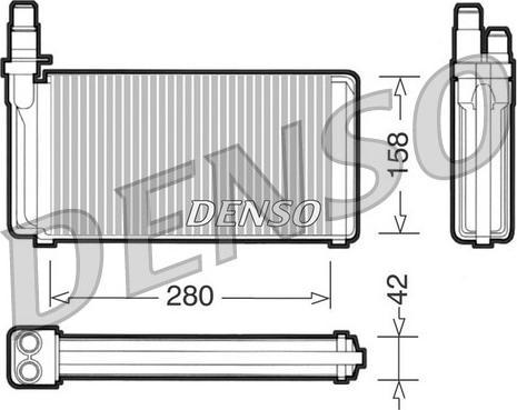 Denso DRR09020 - Lämmityslaitteen kenno inparts.fi