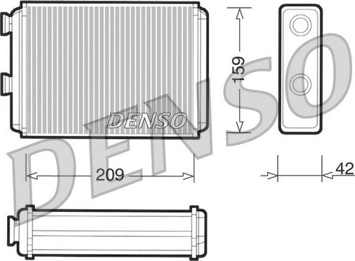 Denso DRR09070 - Lämmityslaitteen kenno inparts.fi