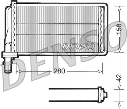 Denso DRR01001 - Lämmityslaitteen kenno inparts.fi