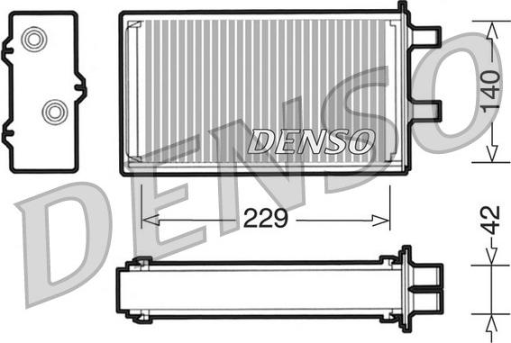 Denso DRR13001 - Lämmityslaitteen kenno inparts.fi