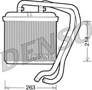 Denso DRR12004 - Lämmityslaitteen kenno inparts.fi