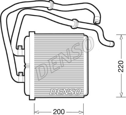 Denso DRR12003 - Lämmityslaitteen kenno inparts.fi