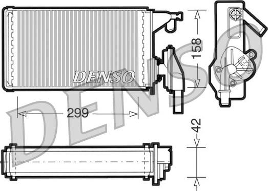 Denso DRR12002 - Lämmityslaitteen kenno inparts.fi