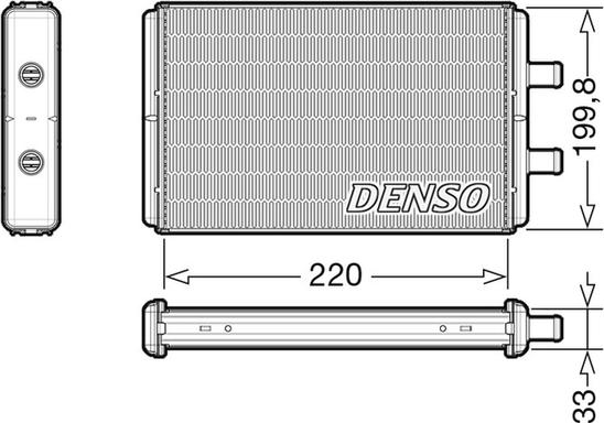 Denso DRR12016 - Lämmityslaitteen kenno inparts.fi