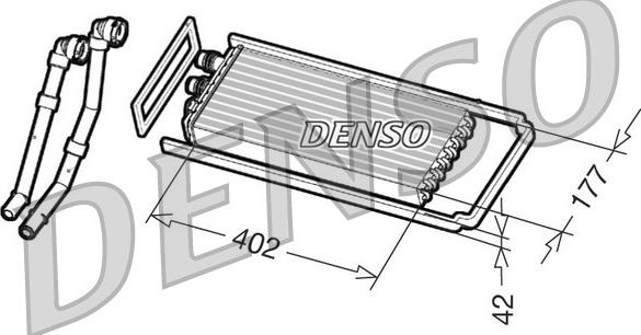 Denso DRR12100 - Lämmityslaitteen kenno inparts.fi