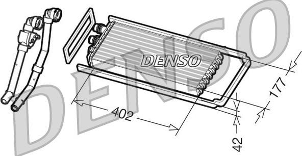 Denso DRR12101 - Lämmityslaitteen kenno inparts.fi