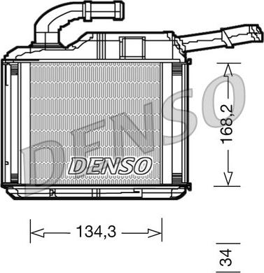 Denso DRR32010 - Lämmityslaitteen kenno inparts.fi