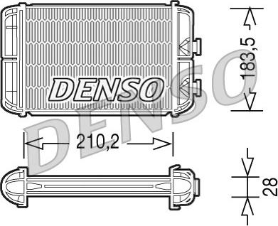 Denso DRR20004 - Lämmityslaitteen kenno inparts.fi