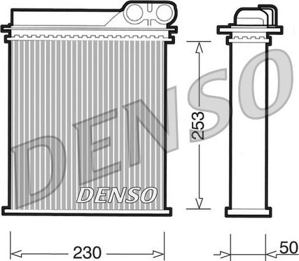 Denso DRR23012 - Lämmityslaitteen kenno inparts.fi