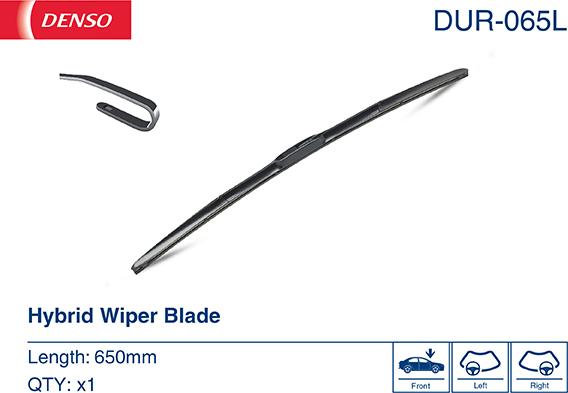 Denso DUR-065L - Pyyhkijänsulka inparts.fi