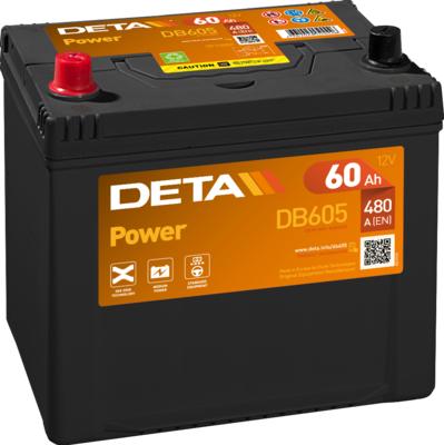 DETA DB605 - Käynnistysakku inparts.fi