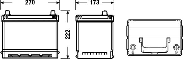 DETA DB705 - Käynnistysakku inparts.fi