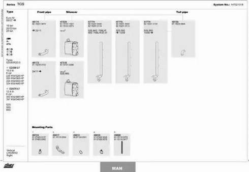 Dinex 147021018 - Pakoputkisto inparts.fi